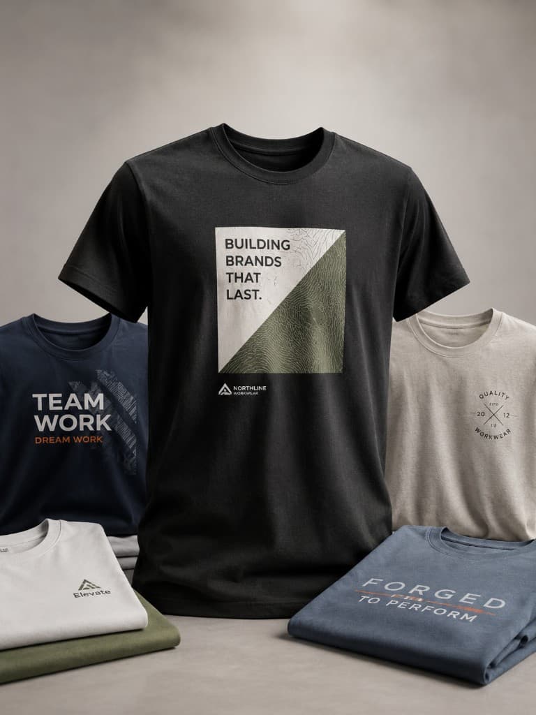 Custom printed t-shirts for Reading businesses and teams