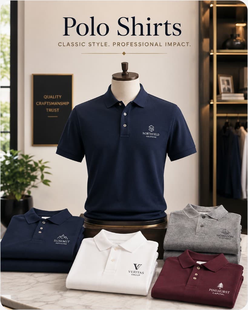 Embroidered and printed polo shirts for Reading staff uniforms